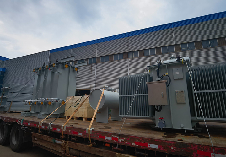Huawei part of the transformer fuel tank export project